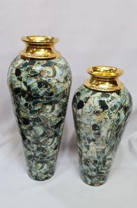 Executive Gift-Grade Glossy Finish Metal <b>Vase</b> –Gold Standard Statement Vessel for Corporate & Luxury Gifting - Product Image 2