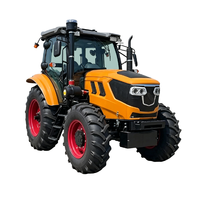Tracteur agricole polyvalent 100 CV 4x4 à quatre roues motrices, robuste, fiable, haute puissance, très bien noté par les mécaniciens