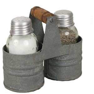 Wholesale Farmhouse Rustic <b>Black</b> Galvanized Metal Rotating Utensil Holder <b>Caddy</b> Standing Kitchen Silverware Flatware Organizer - Product Image 2