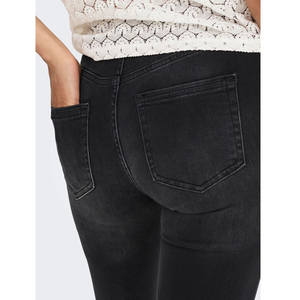 New Arrival Summer and Autumn New Medium <b>Waist</b> <b>Jeans</b> Women Denim Pencil Pants <b>Elastic</b> Pencil Black Color <b>Jeans</b> OEM Service - Product Image 5