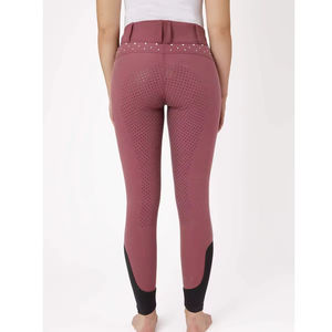 Women's Outdoor Horse Riding Breeches Tight <b>Equestrian</b> Pants Full Seat Silicone Factory Hot Sale - Product Image 2