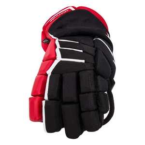 Gants de hockey sur glace unisexes en cuir et polyester, imperméables, avec logo personnalisé, durables, respirants, réglables, équipement de protection - Product Image 2