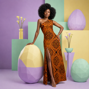 Tela de Algodón Ankara Africana con Estampado de Cera, Ecológica y de Primera Calidad, para Decoración del Hogar, Ropa de Moda para Niñas, Venta al Por Mayor - Product Image 5