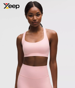 เสื้อชั้นในกีฬาโยคะคุณภาพสูงสำหรับผู้หญิง XEEP รุ่น XC-SB-124 แบบเรียบง่าย ระบายอากาศได้ดี สายปรับได้ แผ่นรองถอดออกได้ รองรับได้ดีเยี่ยม แห้งเร็ว - Product Image 1