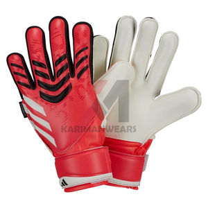 Gants de gardien de but de haute qualité, dos en maille respirante, paume en latex antidérapante, doublure intérieure douce et durable pour hommes et femmes - Product Image 1