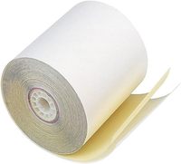 Rouleau de papier autocopiant multicouche personnalisé en usine pour reçus de caisse enregistreuse pour supermarchés et centres commerciaux 57mm 80mm
