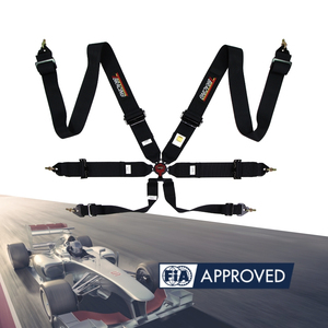 6 Point Racing Harness ECO A FIA 8853 2016 With Aluminum Cam Lock And Steel Adjuster For Professional Racing Supply - Product Image 1