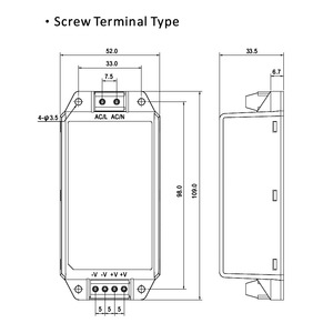 Módulo de Alimentación de Alto Rendimiento FranMar de 45W, 85-305VAC a 5V-48V, FMM045, Encapsulado, Montaje en PCB, Marco Abierto - Product Image 3