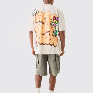 เสื้อยืดผู้ชายสีพื้นเรียบง่าย สไตล์ลำลอง ผ้าฝ้าย 100% ระบายอากาศได้ดี ไม่ยับ เป็นมิตรกับสิ่งแวดล้อม คุณภาพสูง - Product Image 5