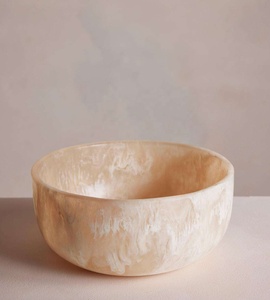 Bol de service pour fruits et aliments en résine époxy polie, fait main, design personnalisé, luxueux, non revêtu, décoration d'intérieur, fête, Artizon Studio - Product Image 6