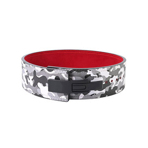 Adjustable PU Leather Weight Lifting <b>Belt</b> Power Training Support Universal Fit <b>Red</b> - Product Image 5
