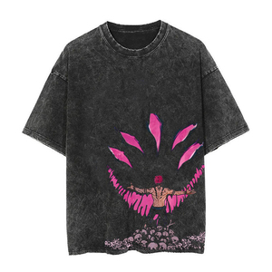 T-shirt pour homme en coton et polyester lourd 300 GSM, manches courtes, col roulé, impression personnalisée OEM, qualité supérieure, été - Product Image 3