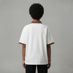 Polos de mujer de alta calidad, transpirables, de secado rápido, tejidos en 100% algodón, para uso casual, con logo impreso personalizado, estilo streetwear. - Product Image 3
