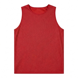 Camiseta deportiva ligera de malla para hombre, sin mangas, de secado rápido, para correr, gimnasio, entrenamiento. - Product Image 1