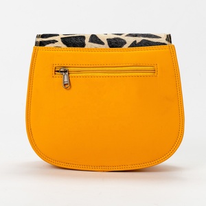 Stylish Women's Unique Animal Print Recycled Leather <b>Shoulder</b> <b>Sling</b> Messenger Bag New Arrival Western Fashionable Design - Product Image 4