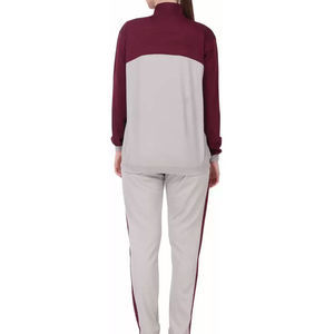 Premium Wholesale Custom <b>Women</b> Track Suit Two Piece Sportswear Set <b>Lightweight</b> Polyester Full Zip <b>Jacket</b> Jogger Pants - Product Image 2