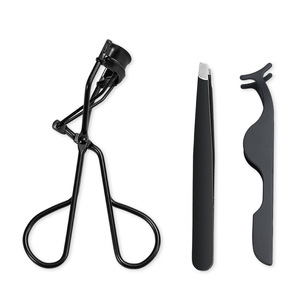Pince à épiler manuelle professionnelle en acier inoxydable durable et réutilisable pour extensions de cils, marque privée, vente en gros - Product Image 2