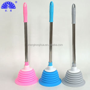 Set di stantuffo per WC ad alta pressione con manico lungo per scarico e scopa per bagno - Product Image 5