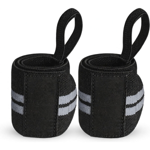 Manufacture Soft Breathable Compression Wrist <b>Brace</b> Belt Hook Loop Closure for Sports Weight Lifting Gym Fitness Protection <b>Men</b> - Product Image 5