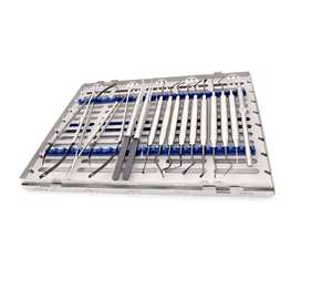 Kit d'instruments dentaires vétérinaires de haute qualité avec boîte, outils de chirurgie buccale de classe I, manuels, en acier inoxydable - Product Image 6