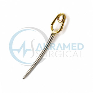 High Quality Yasargil Temporary Occlusion Clip 20mm Straight Jaw Stainless Steel <b>Neurosurgery</b> <b>Instrument</b> CE Certified - Product Image 5
