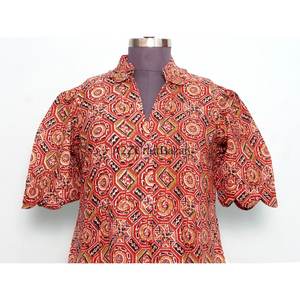 Vestido Midi de Algodón Transpirable para Mujer, Estampado Floral, Diseños Elegantes, con Bolsillos, para Fiestas al Aire Libre y Ocasiones Especiales - Product Image 2