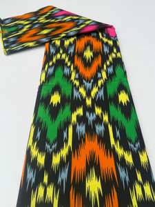 Tela de algodón con estampado de cera africana, calidad Premium de Freetown para vestidos elegantes, trajes tradicionales y decoración del hogar - Product Image 3