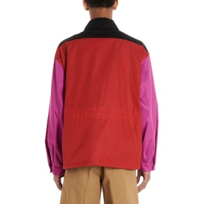 Veste coupe-vent décontractée pour adultes de haute qualité grande taille personnalisée coupe-vent en nylon à blocs de couleurs respirant veste coupe-vent - Product Image 2