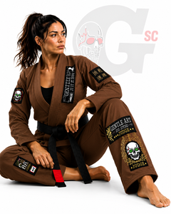 <b>Hot</b> Women's Brazilian Jiu Jitsu Uniforms Custom Made Private Logos Labels Durable Sustainable 100% Cotton Breathable 350g Fabric - Product Image 6