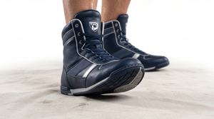 Chaussures de boxe internationales Dumela vertes, montantes, en cuir, durables, toutes saisons, respirantes, confortables, écologiques et tendance - Product Image 3