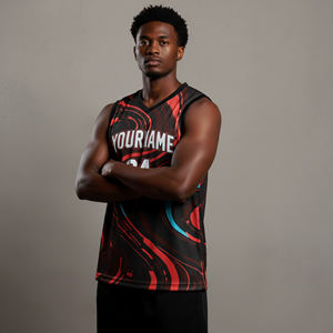 Camisetas de Baloncesto Sublimadas Personalizadas, Transpirables, con Nombre y Número, Unisex, Ropa Casual de Verano - Product Image 5