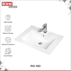 Meilleure qualité de sanitaires en céramique pour la maison et l'hôtellerie, lavabo de luxe blanc à poser sur comptoir, fabriqué en Inde. - Product Image 2