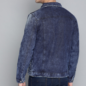 OEM Mens Denim Jean <b>Jacket</b> Casual Outwear Fall <b>Jacket</b> Denim Button up Coat Oversize Denim <b>Jacket</b> for Men acidwash fashion casual - Product Image 3