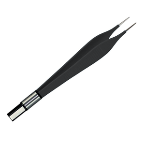 European Non Stick Adson Bipolar Forceps 12 cm 1mm Tip Reusable Stainless Steel Surgical <b>Instruments</b> CE Clinic Pro Tools - Product Image 2