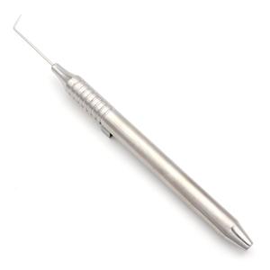Sonde dentaire Explorer 6L 9 mm à extrémité unique en acier inoxydable chirurgical flexible et incassable pour la détection des caries et du tartre - Product Image 2