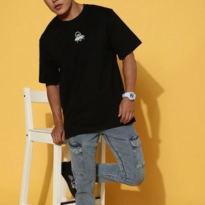 Camiseta de Manga Corta Estilo Coreano para Mujer Lauren, Transpirable, de Algodón, con Estampado de Oso, Estilo Casual para Verano, con Logo - Product Image 4