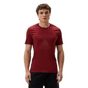 Venta al por mayor de los hombres de peso pesado de algodón de bambú camiseta logotipo personalizado Ringer ecológico liso camisetas de alta calidad de diseño Casual - Product Image 1