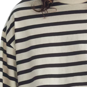 Haut en jersey à manches longues coupe oversize, respirant, style streetwear décontracté, chemise athlétique, fabricant OEM ODM sur mesure, marque privée - Product Image 4