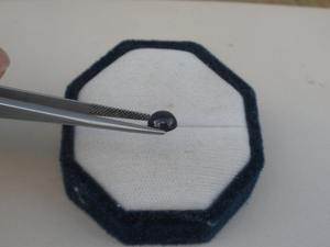 อเมทิสต์แอฟริกันธรรมชาติทรงคาโบชอง ขนาด 7 มม. พลอยทรงกลม รับรองโดยบุคคลที่สาม สีเขียว สำหรับทำเครื่องประดับ ให้เอฟเฟกต์รูปดาว - Product Image 2