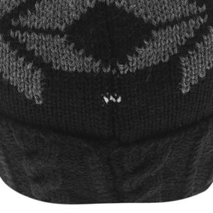 Bonnet en jacquard tendance, best-seller, unisexe, en laine de haute qualité, uni, sans motif, faible MOQ - Product Image 5