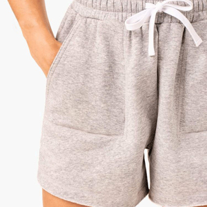 Shorts décontractés pour femmes en vente, dernier design, taille haute personnalisée, tendance, écologiques, sportifs, en spandex et polyester - Product Image 4