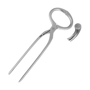 Testeur de sabots robuste réutilisable en acier inoxydable résistant à la rouille – Équipement professionnel vétérinaire pour l'entretien des sabots - Product Image 1