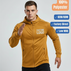 Fabricant de sweats à capuche personnalisés en polyester, vêtements de sport avec logo personnalisé, faible MOQ - Product Image 5
