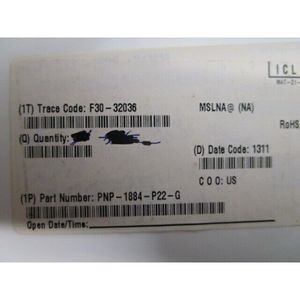 1 lot de 150 synthétiseurs RFMD QORVO PNP-1884-P22-G - Équipements et pièces semi-conductrices d'occasion fiables à l'échelle mondiale - Product Image 1