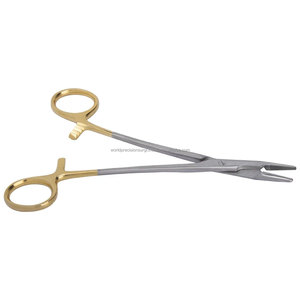 กรรไกรจับเข็มอเนกประสงค์สำหรับทันตกรรม WORLD PRECISION SURGICAL ขนาด 16 ซม. ชุดอุปกรณ์ผ่าตัด สแตนเลสสตีล ใช้ซ้ำได้ - Product Image 4