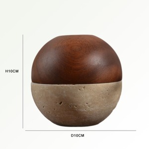 Encensoir arabe tendance Mabkhara avec finition en résine et bois de luxe pour le Ramadan, l'Aïd et la décoration intérieure - Product Image 4