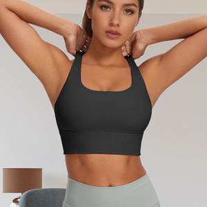 Ropa Deportiva para Mujer, Camiseta de Yoga sin Costuras de Color Sólido, Manga Larga, Top Corto para Entrenamiento, Secado Rápido, Transpirable, Conjuntos de Yoga - Product Image 1