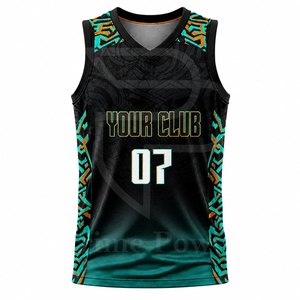Conjunto de Camiseta y Pantalones Cortos de Baloncesto Transpirables y que Absorben la Humedad, Uniforme Sublimado, Fabricación OEM, Primera Calidad - Product Image 2