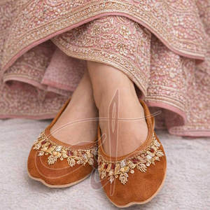 Fabricación en Pakistán, Servicio OEM, Último Estilo, Hecho a Medida, Cantidad al por Mayor, Khussa Antideslizante de Alta Calidad - Product Image 4