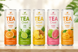 ชาปรุงแต่งรสผลไม้เขตร้อน แบรนด์ส่วนตัว น้ำตาลน้อย มีตัวอย่างให้ทดลอง คุณภาพส่งออก ชาเขียวธรรมชาติ ฮาลาล HACCP - Product Image 3